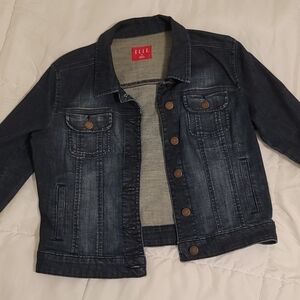 Elle Women's Dark Blue Jean Jacket